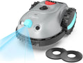 YARDCARE V100 Robotmaaier zonder begrenzingskabel, grasmaaier met camera, hindernisvermijding, Vision Navigation, 4 Ah accu, grasmaaier