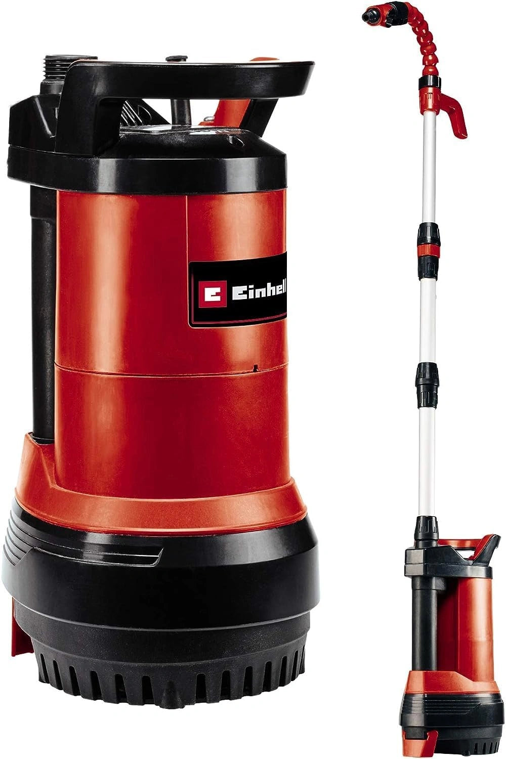 Einhell Regenvatpomp GE-PP 555 RB-A (550 W, max. 5500 l/h, max. 20 m opvoerhoogte, 2-in-1 combipomp, dompeldruk- en regenvatpomp