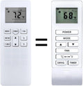 Vervangende afstandsbediening voor SereneLife mobiele airconditioning, wit
