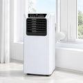 Mobiele airco 9000 BTU, 3-in-1 (koelt 20 m²), stille airco met ventilator en ontvochtiger, led-scherm, afstandsbediening, 24-uurs timer