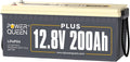 power queen Akku LiFePO4-Batterie, 200 Ah, 12 V
