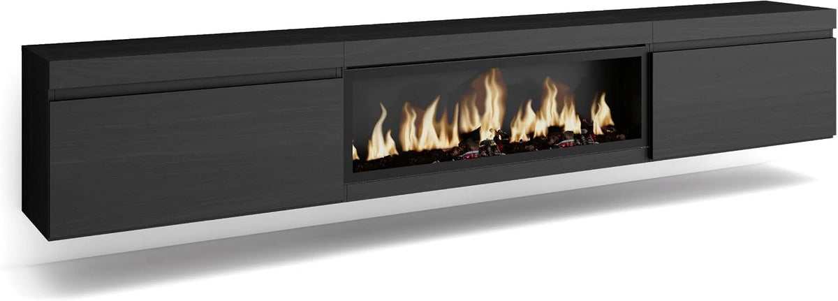 Skraut Home Elektrokamin, Schwarz
