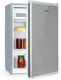 Klarstein Koelkast Delaware 75 liter, Mini-Koelkast met Vriesvak 4 liter, Compressorkoeling voor Keuken voor Kantoor, LED Schappen