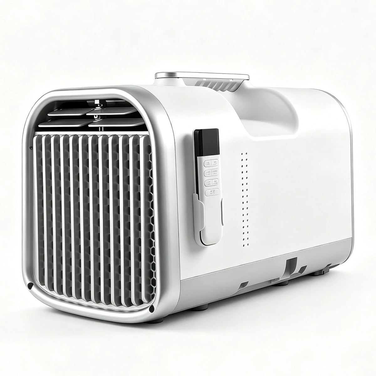 Draagbare Camping Airconditioner, 5100 BTU RV Tent AC Unit, zilver
