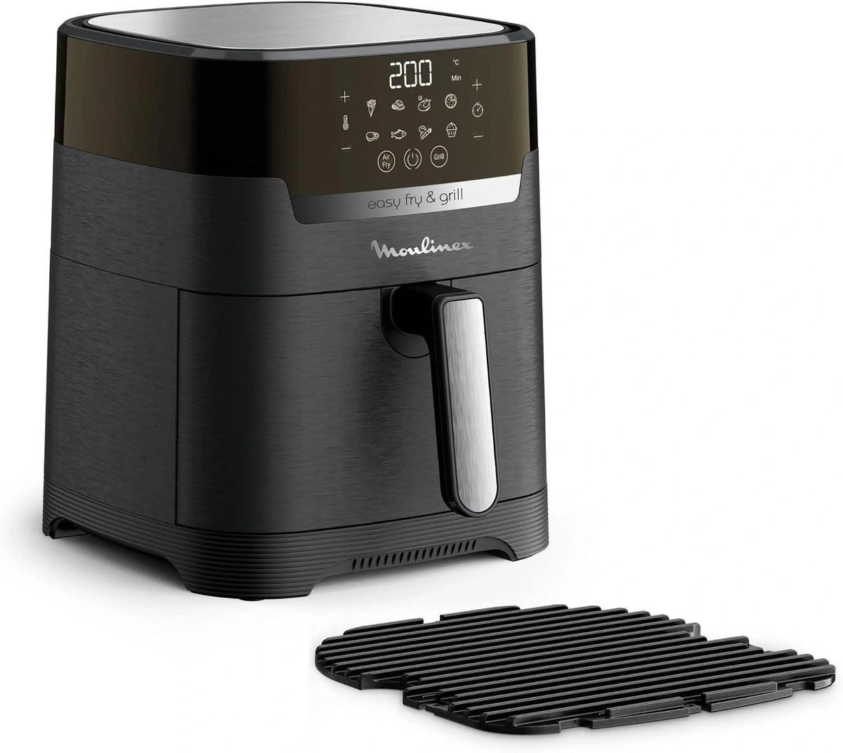 Moulinex Easy Fry & Grill Digital 2-in-1 luchtfriteuse + grill EZ505810, zwart