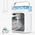 Mobiele Airconditioner, Draagbare Luchtkoeler met 1 liter-watertank, Verdampingskoelventilator, Airconditioner Zonder Afvoerslang