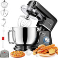 CHeflee Keukenmachine, krachtige kneedmachine, 2000 W, met kneed- en roerfunctie, 6 snelheden, geluidsarme deegkneedmachine