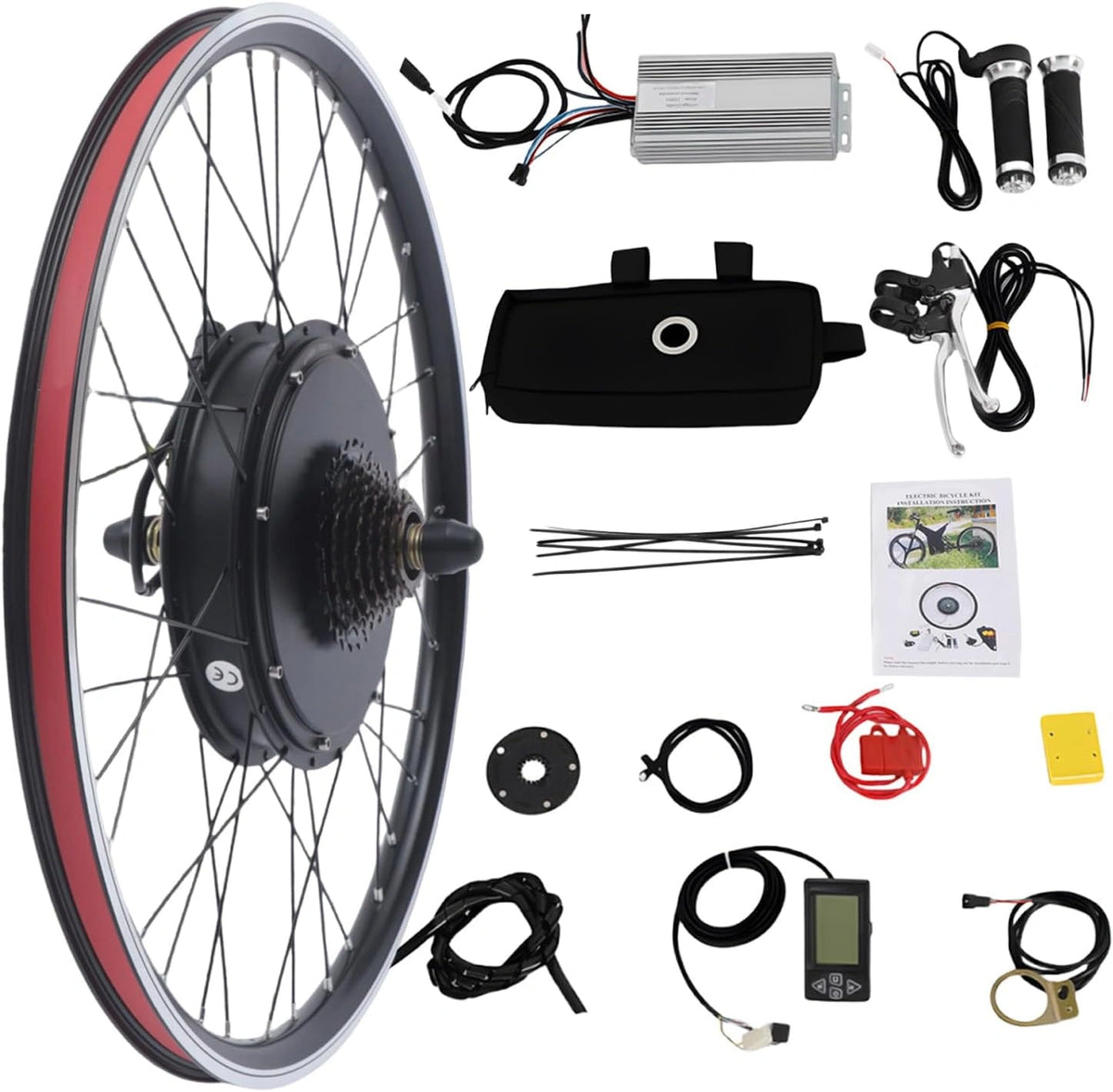 SHZICMY E-Bike, 26 Zoll, 48 V