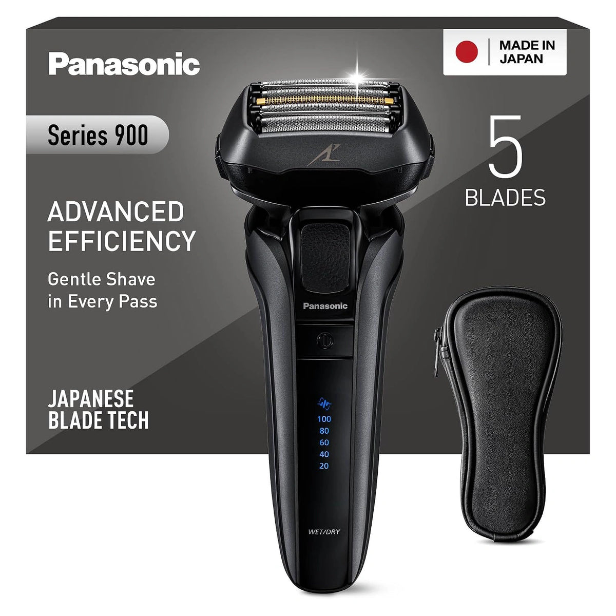 Panasonic Elektrorasierer ES-LV6U, Schwarz
