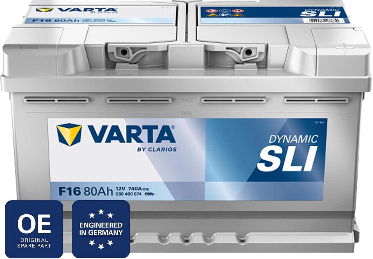 VARTA Akku F16, 80 Ah, 12 V