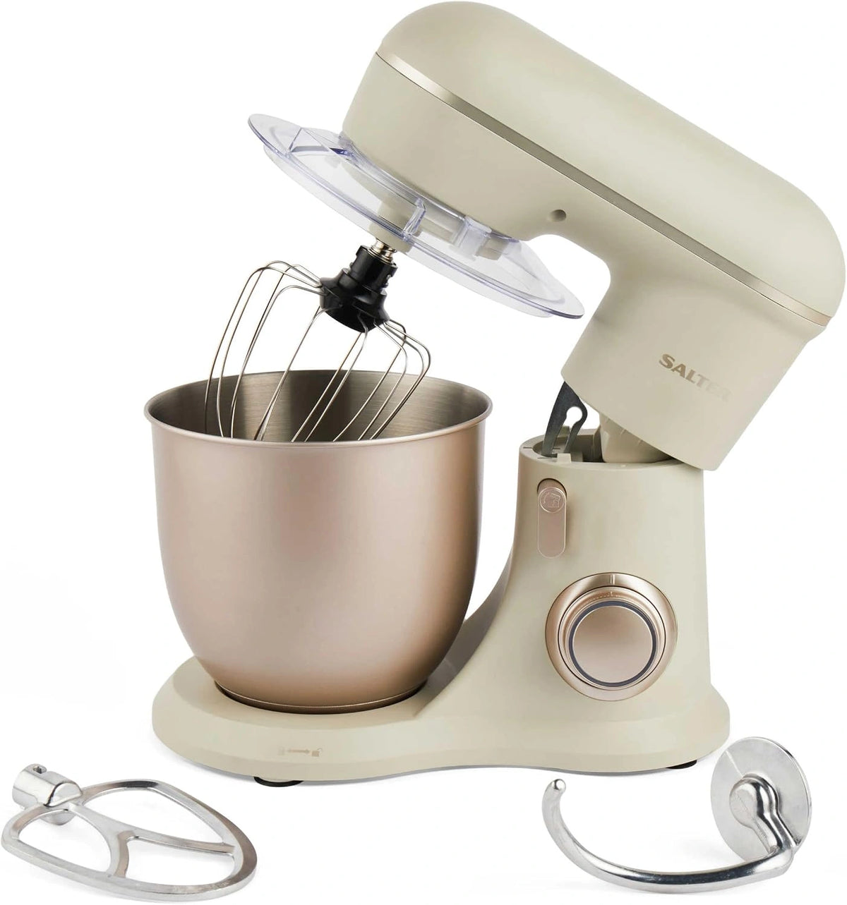 Salter EK5511SBOVDE Bakes Elektrische Staande Mixer, 4 Liter Mengkom, 10 Snelheidsinstellingen met Pulsefunctie, Variabele Snelheidsregeling