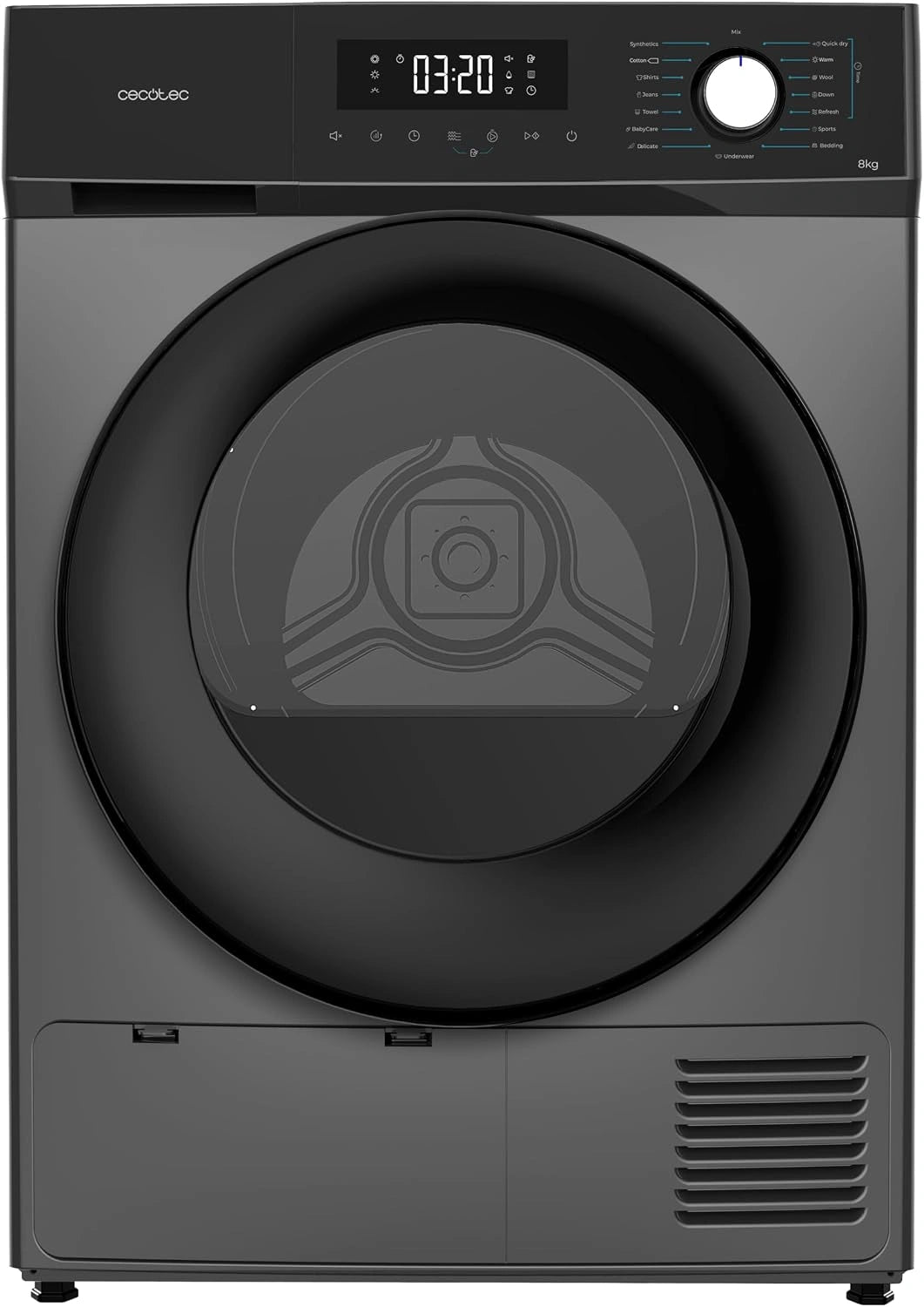 Cecotec Wärmepumpe, Wärmepumpe, Edelstahl