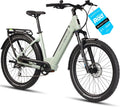 DERUIZ Quartz SUV E-bike, 27,5 inch, elektrische fiets met 48V 644Wh accu tot 161km, zwart