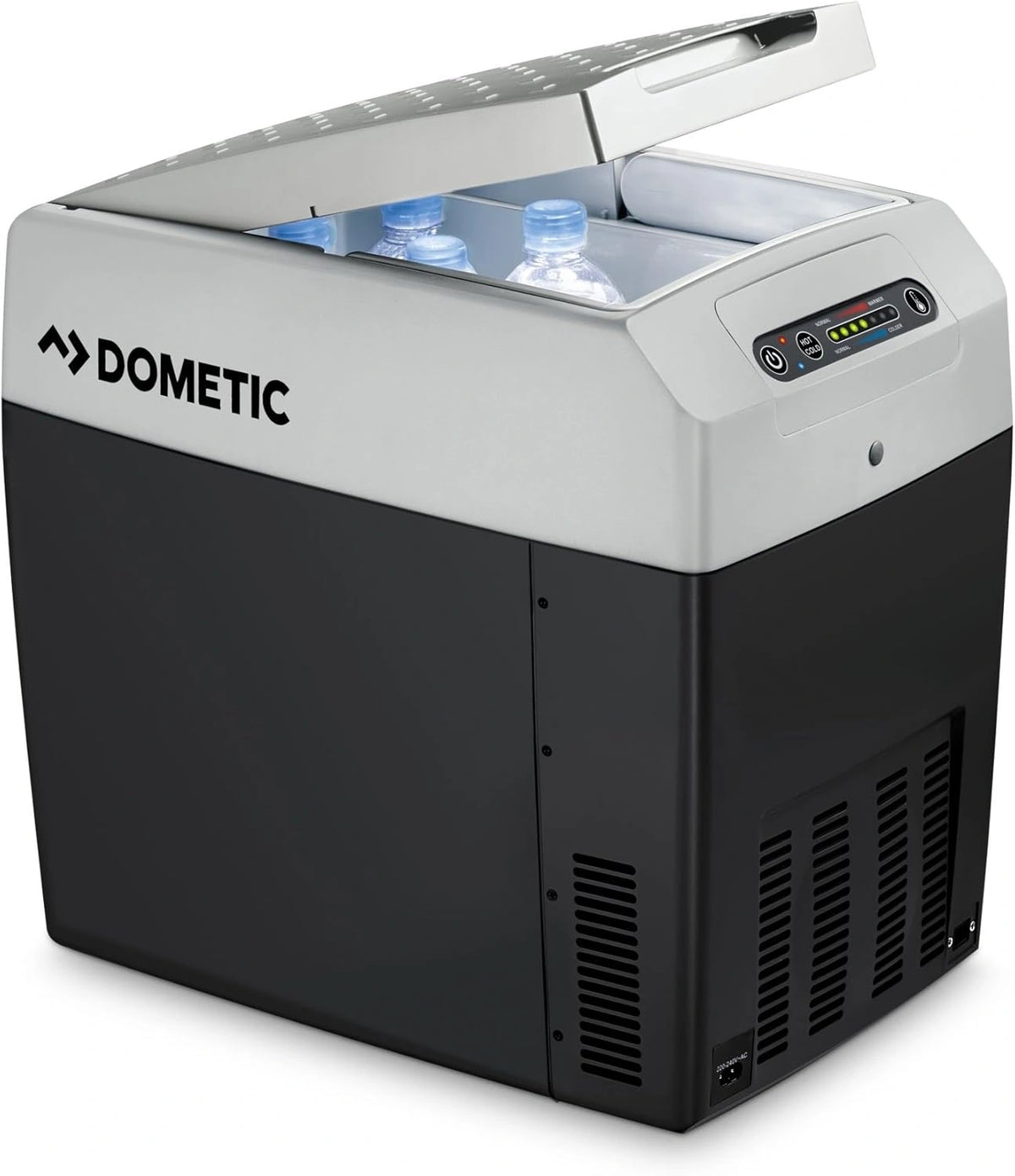 DOMETIC TropiCool TCX 21 Draagbare elektrische Koelbox, 20 Liter, 12/24 Volt DC en 100-240 V AC, Mini koelkast voor auto, vrachtwagen