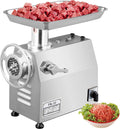 VEVOR Elektrische vleesmolen, 850 W, gehaktmachine 180 tpm, vleesmolen 250 kg/u, productcapaciteit, 440 x 280 x 440 mm