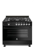 Gasline Backofen GAG90GOINNB, Schwarz