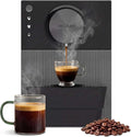 Cecotec Cremmaet Cube Compact koffiezetapparaat, 1350 W, perssysteem met 10 g, pre-infusiesysteem, 19 bar, thermoblock-systeem, 5 maalstanden
