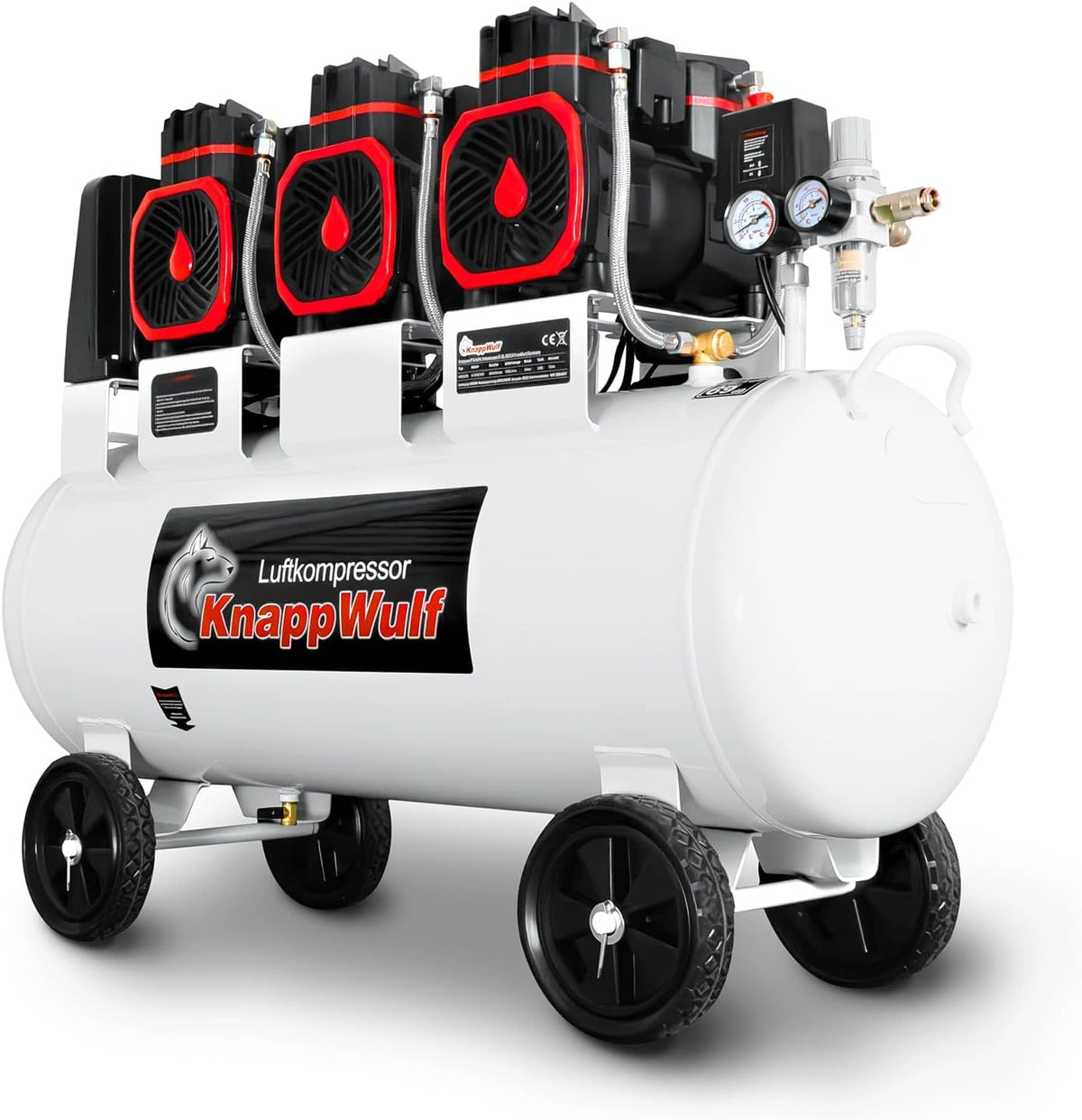KnappWulf Kompressor KW6100, 100 L, 3300 W