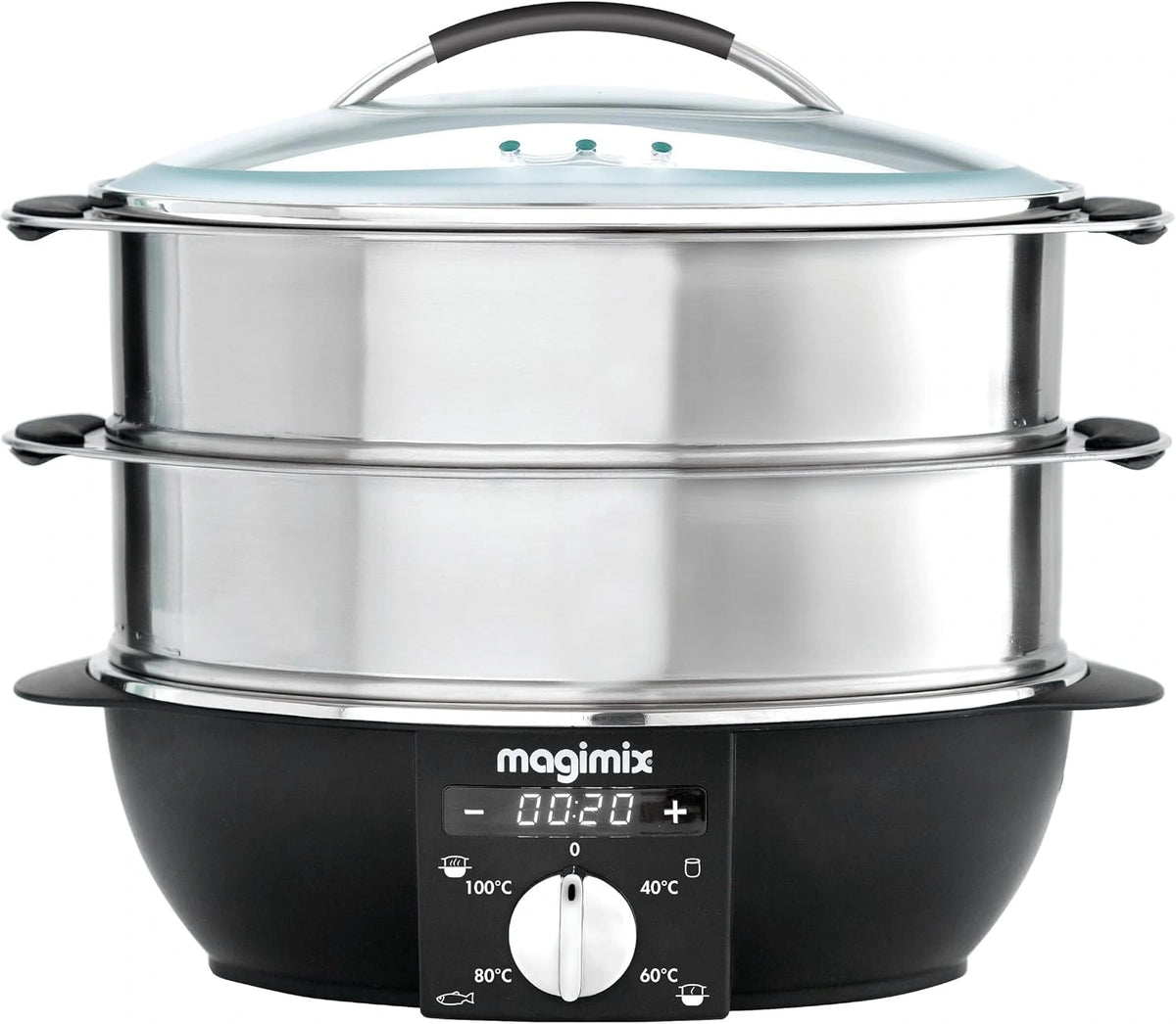 Magimix Dampfgarer Dampfgarer 1900, Edelstahl