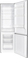 PKM KGK262EIX koel-vriescombinatie 180 cm/262 liter/Inox Design/71 liter, 4 sterren geviervak, slechts 40 dB, verwisselbare deuraanslag