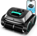 WYBOT C1 Zwembadrobot met accu, 160 min, 160 m², wand en vloer, waterlijn, zwart