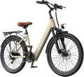 Eleglide Elektrische fiets, 24 inch, motor 250 W, e-cityfiets, 7 versnellingen, e-bike voor volwassenen met accu 36 V, 13 Ah, lcd-scherm