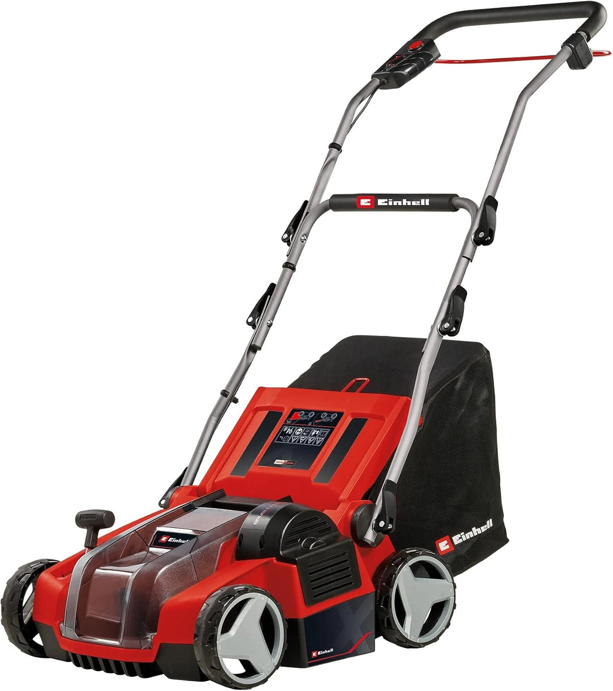 Einhell accu-verticuteerder-beluchter GE-SA 36/35 Li-Solo, zwart