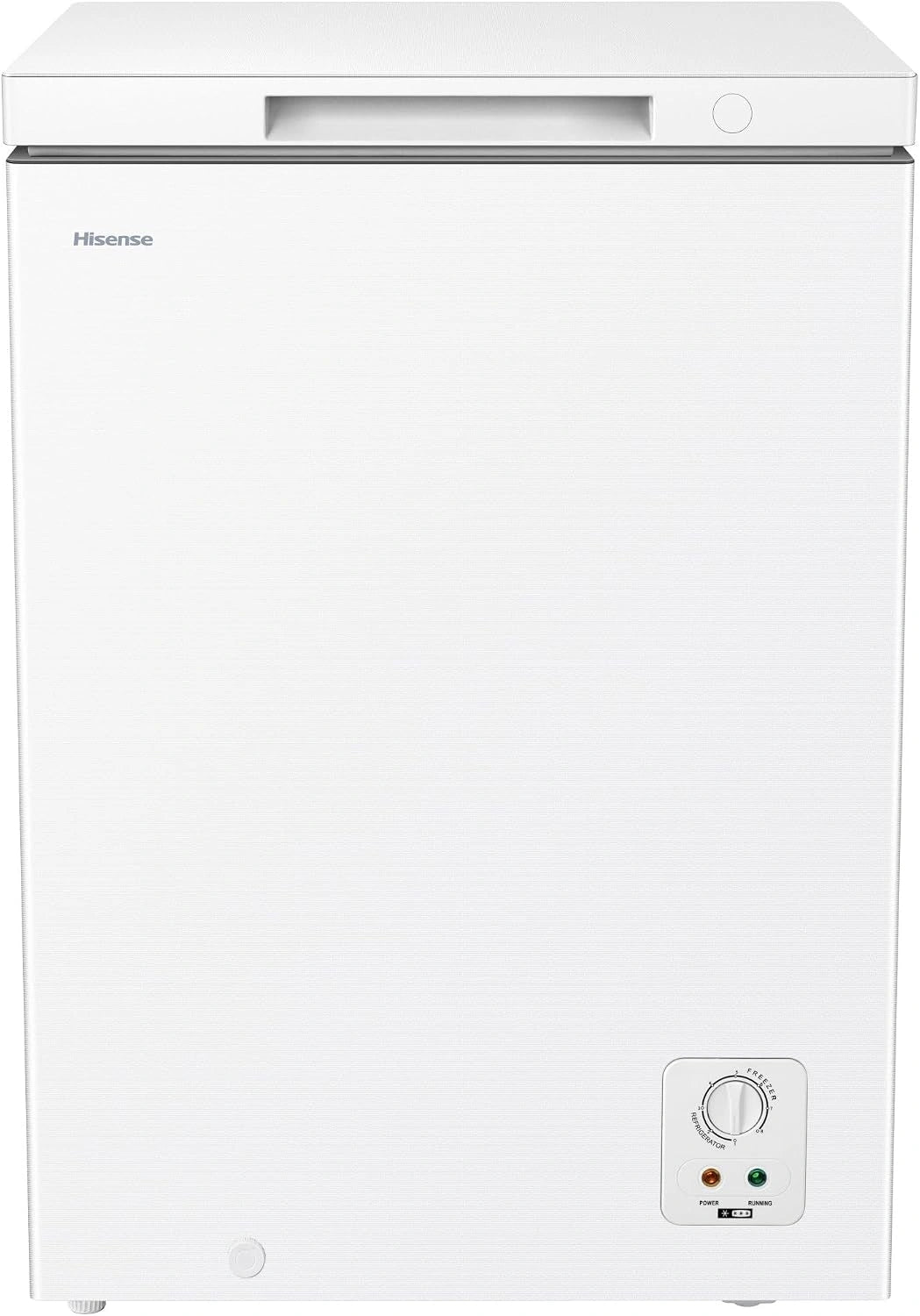 Hisense FT100N1BWE diepvriezer met 97 liter inhoud, stil max. 40 dB, afmetingen 57,1 x 42,7 x 83,8 cm (l x b x h), wit