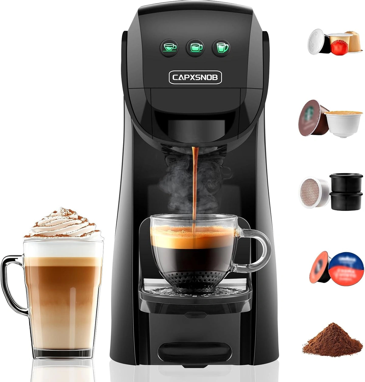 CAPXSNOB Kapselkaffeemaschine Warriors1