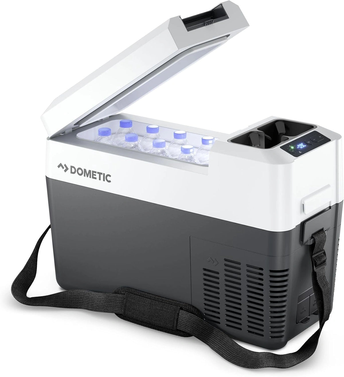 Dometic CFF 12, Elektrische Koelbox 13 liter, 12/24V 100/240V, Koelt tot –18 °C, Draagbare Compressor Koelbox voor Auto, Vrachtwagen, Boot of Caravan