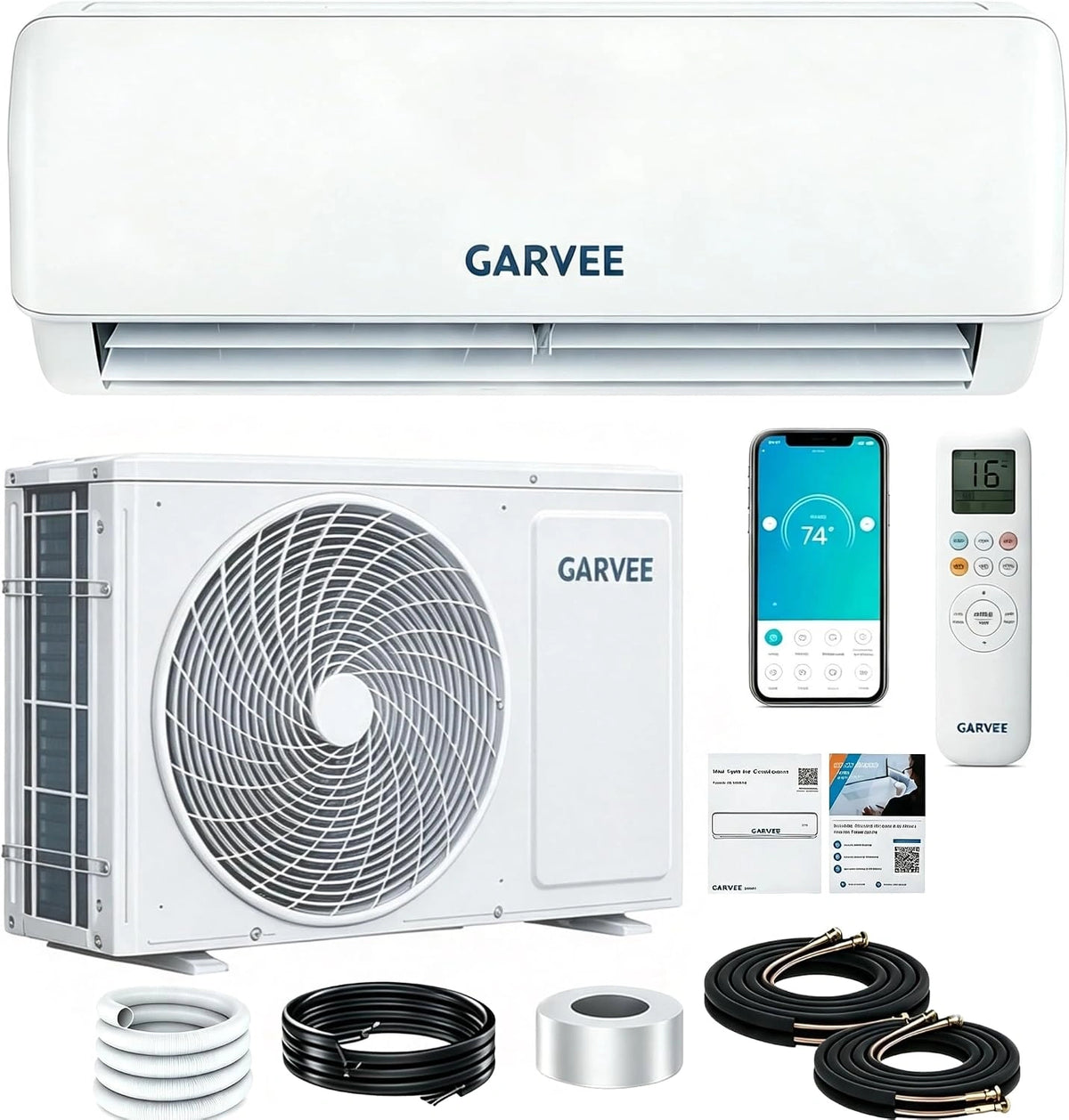 RBFGYIOP Klimaanlage, 12000 BTU, WLAN
