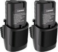 2PACK Li-ion Vervangende Accu voor Stihl 10.8V AS2 Accu GTA26 HSA26, zwart