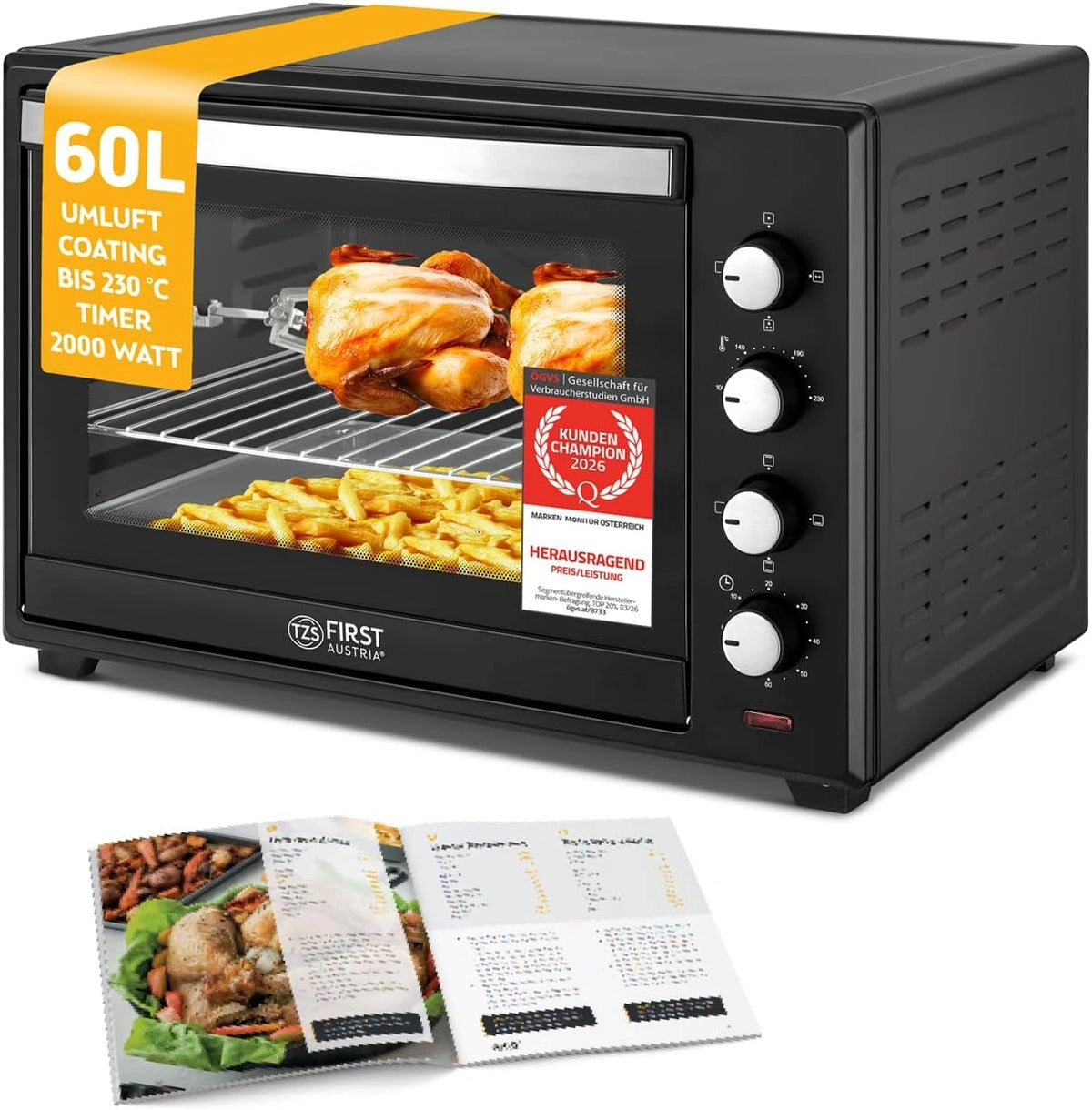 TZS First Austria Einbaubackofen