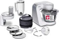 Bosch Keukenmachine serie 4 MUM58W20, roestvrijstalen kom 3,9 L, mixer 1,25 l, planeetmixer, kneedhaak, klop- en garde roestvrij staal