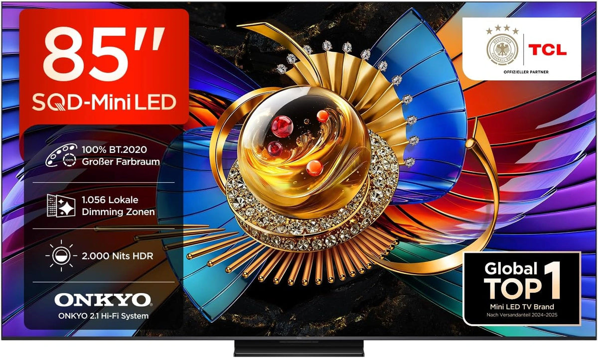 TCL Fernseher 85Q7D, 85 Zoll, 4K