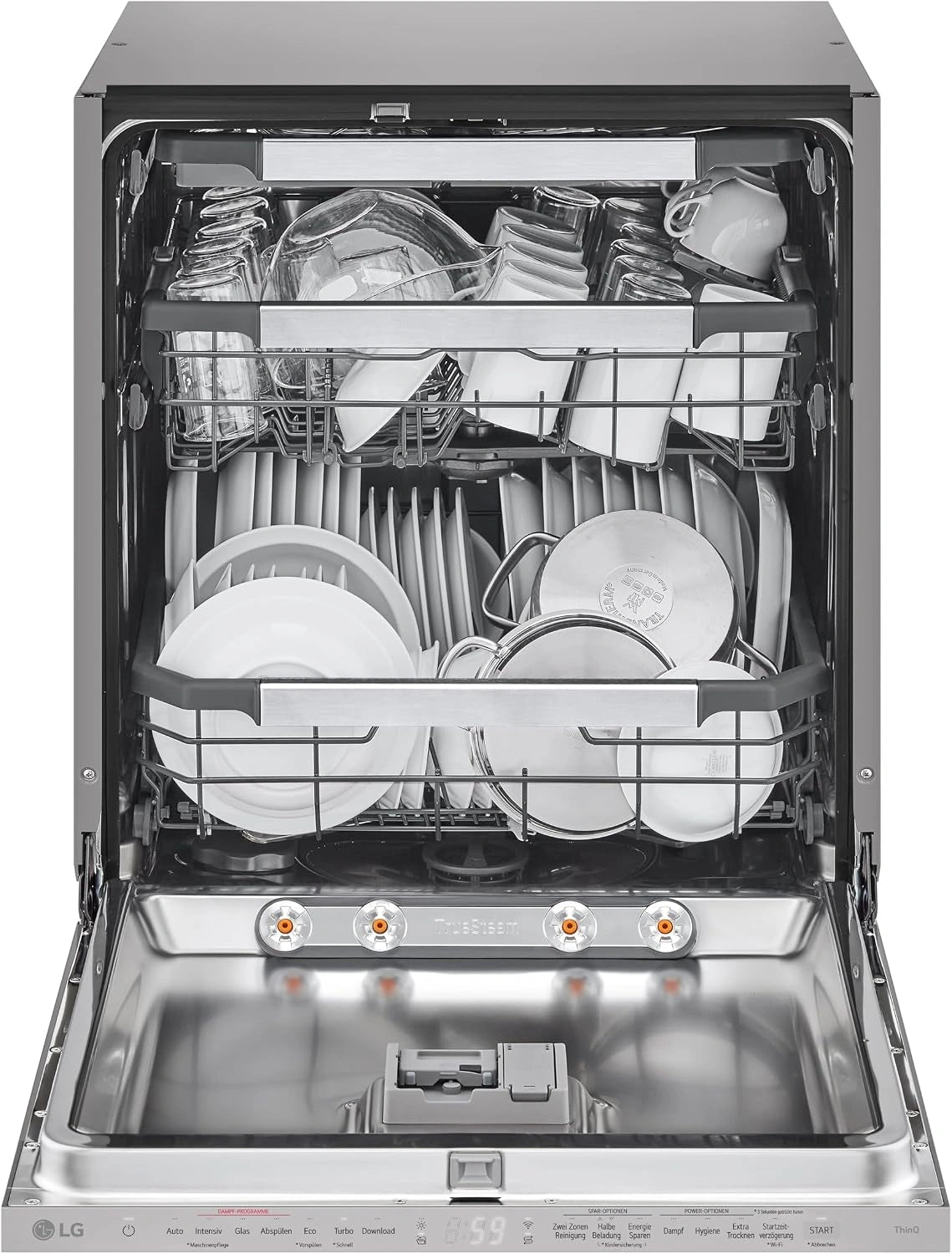 LG Geschirrspüler DB597TXS, Silber