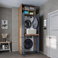 ROOMART Waschtrockner, Anthrazit