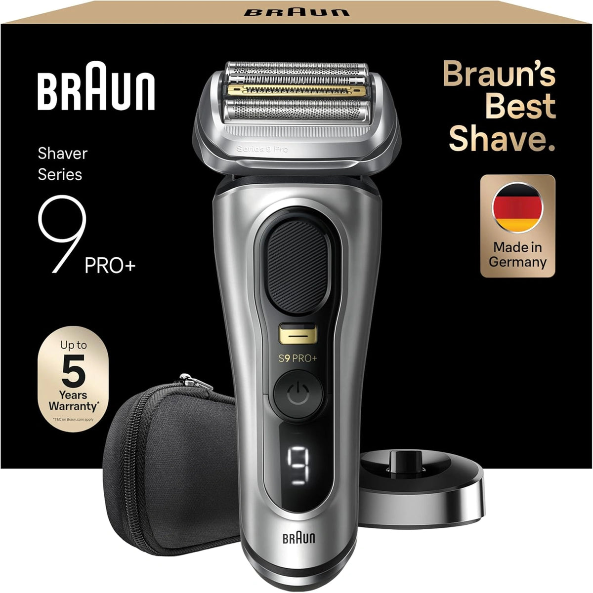 Braun Elektrorasierer, Silber