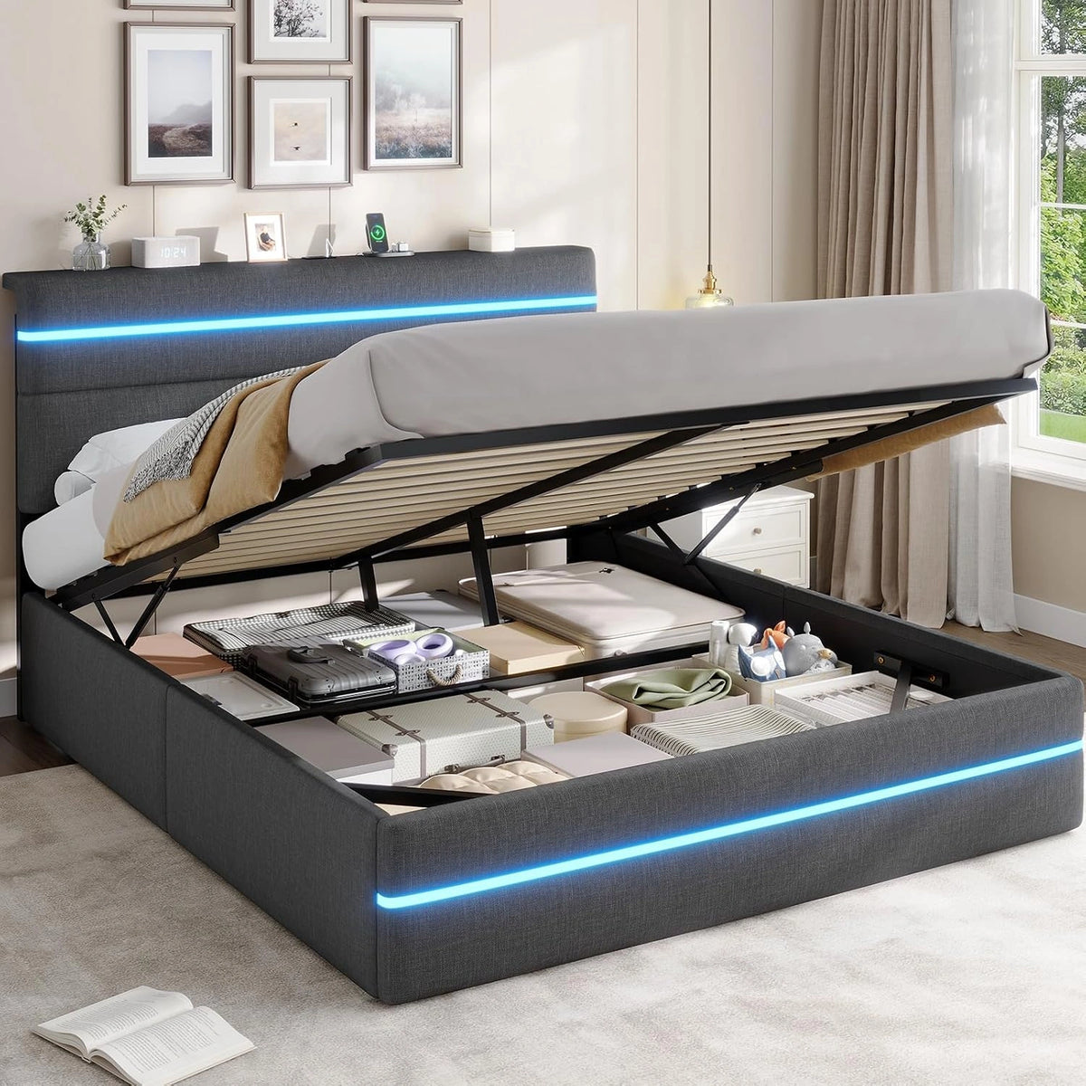 AOGLLATI Bett 160x200