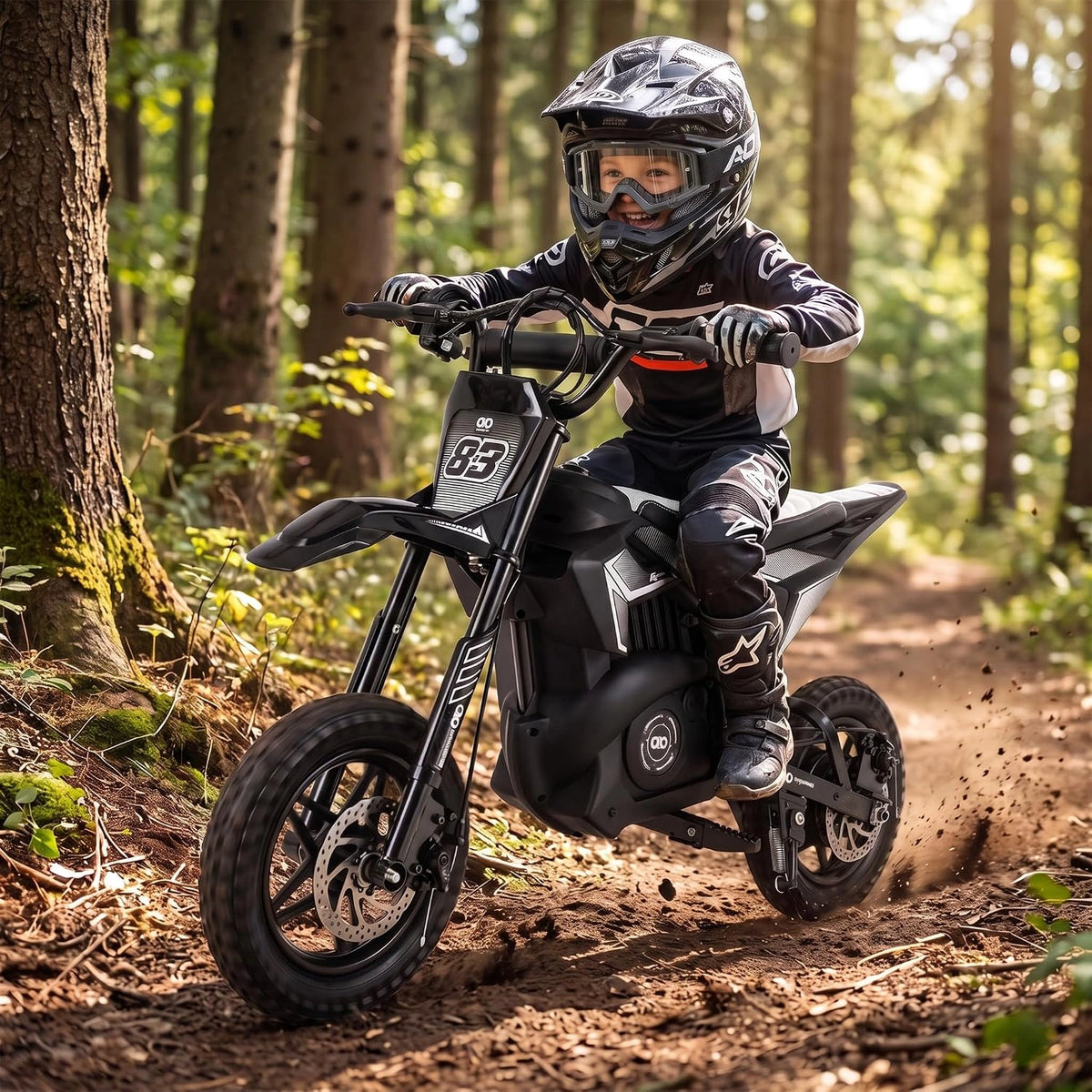 Actionbikes Motors Elektrofahrzeug, Schwarz